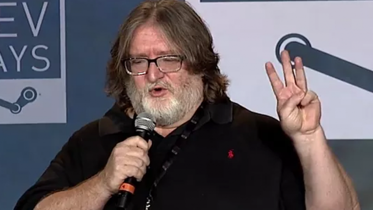 Gabe Newell - Jovem Nerd